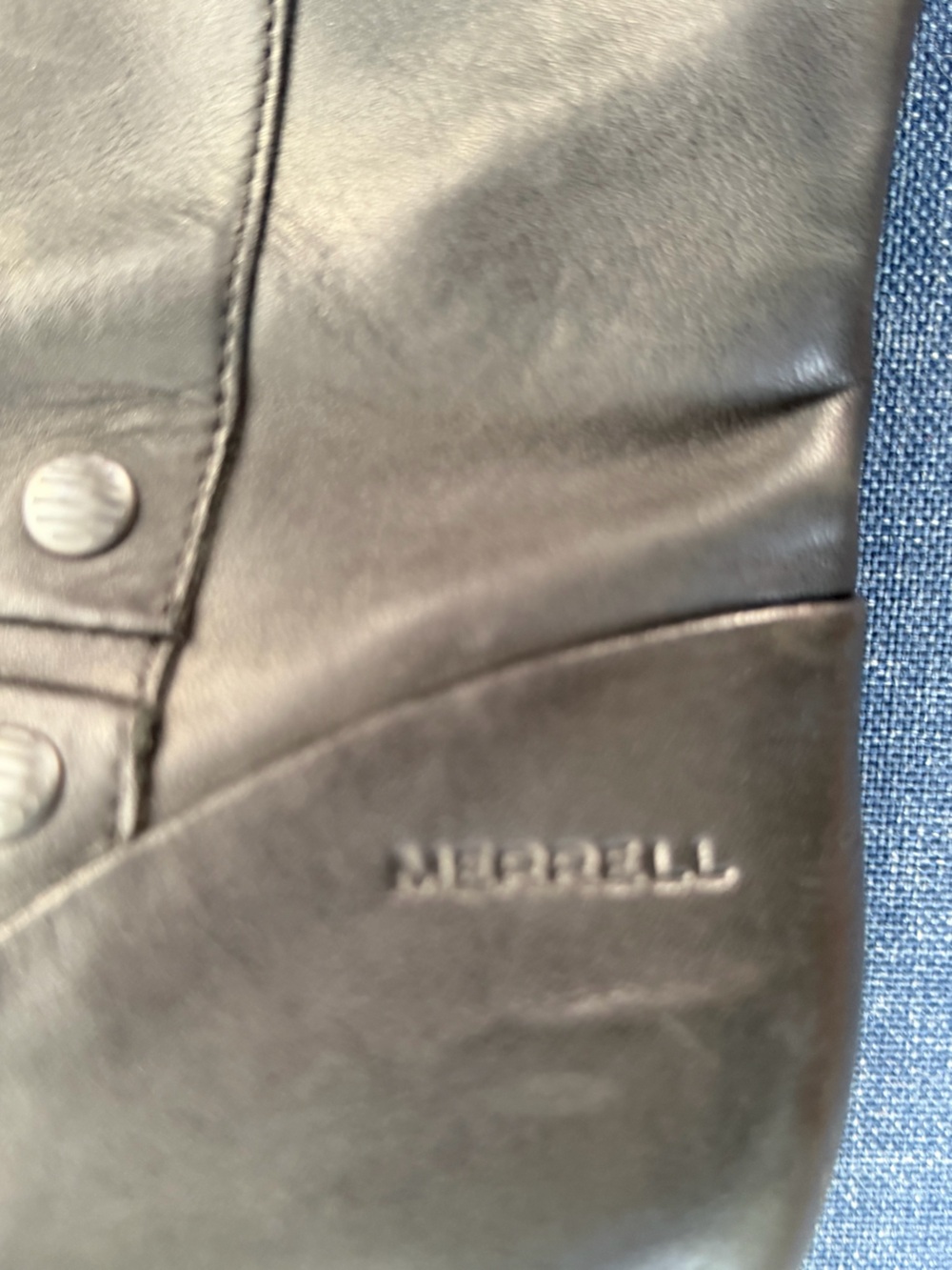 Merrell Women's Black Leather Mid-Calf Zip Boots- Durable - Picture 2 of 8